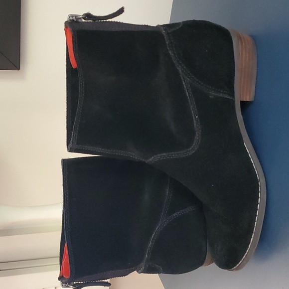 Dolce Vita Black Suede Bootie, 6 - Picture 2 of 8